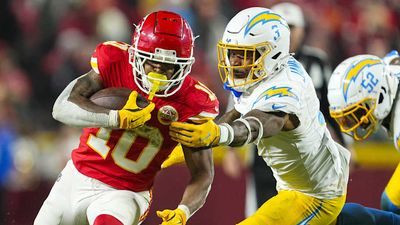 NFL World Stunned by Isiah Pacheco's Huge Fine for Innocuous Play During Chiefs-Chargers