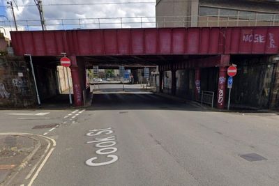 Eight injured after double decker bus hits railway bridge on outskirts of Glasgow