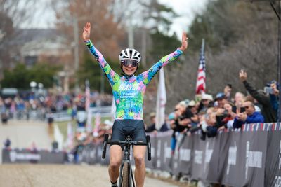 US Cyclocross Nationals: Vida Lopez de San Roman's gamble to compete in elite women's race pays off with victory