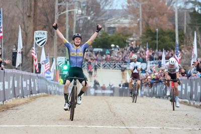 US Cyclocross Nationals: Andrew Strohmeyer wins first elite men's title in three-rider sprint