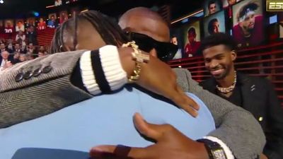 Travis Hunter Shares Emotional Moment With Deion Sanders After Winning Heisman Trophy