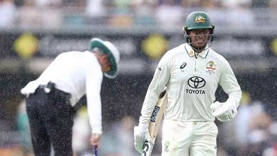 Aussie openers look comfortable before rain plays spoilsport on Day 1