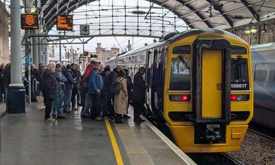 Northumberland line reopens, carrying its first rail passengers since 1964