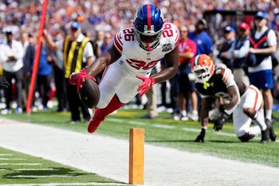 Giants’ Devin Singletary unhappy with diminished role