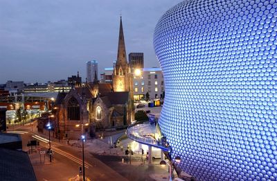 Man falls to his death in front of horrified shoppers at Birmingham’s Bullring shopping centre