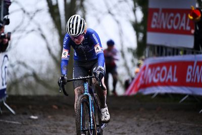 'I’m happy with third' - Puck Pieterse makes positive cyclocross season debut in Namur