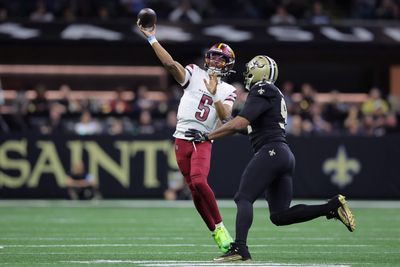 Commanders lead the Saints at halftime: Four takeaways from the first half