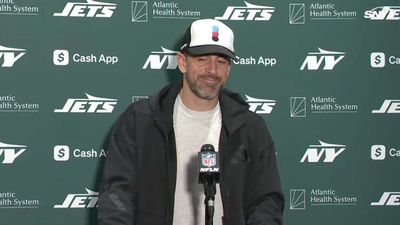 Aaron Rodgers Hilariously Roasted Himself Over One Unlikely Stat in Jets' Win