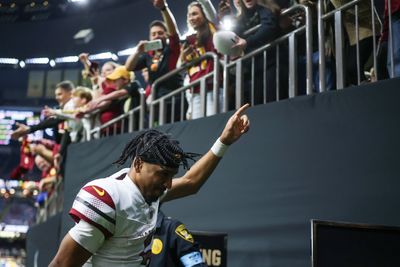 Jayden Daniels enjoyed his return to the Caesars Superdome in Week 15 win