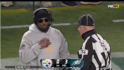 Mike Tomlin Incredulous After Eagles Thrown Punch Results in Steelers Flag