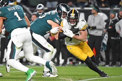 T.J. Watt suffers apparent ankle injury in Week 15 vs Eagles