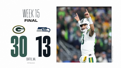 Packers win big in Seattle, improve to 10-4 with 30-13 win over Seahawks