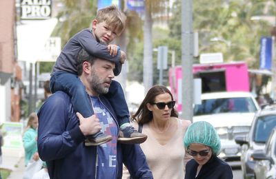 Ben Affleck reunites with exes Jennifer Lopez and Jennifer Garner at children's school play