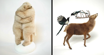 30 Needle-Felted Animal Sculptures By Mikaela Bartlett That Look Incredibly Real