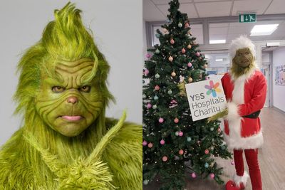 Grinch impersonator: ‘I eat raw onion for the character – I want Jim Carrey’s job’