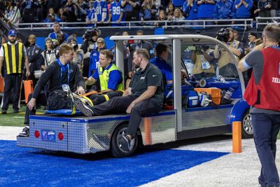 Lions postgame medical report following the Bills game