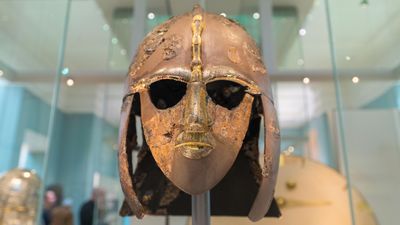 Sutton Hoo helmet: A gold- and jewel-encrusted relic with ties to Beowulf and a lost Anglo-Saxon king