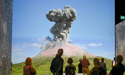 A volcanic explosion every 15 minutes: how Australia’s museums are turning to tech to lure us in