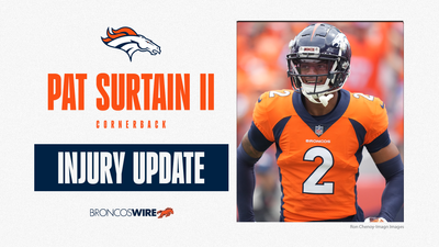 Injury updates for Broncos CB Pat Surtain after Colts game