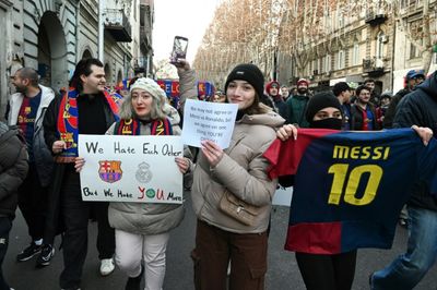 Rival Football Fans Show Diversity Of Georgia's Pro-EU Protest Movement