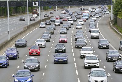 M25 shut in both directions after serious car crash with four miles of queues