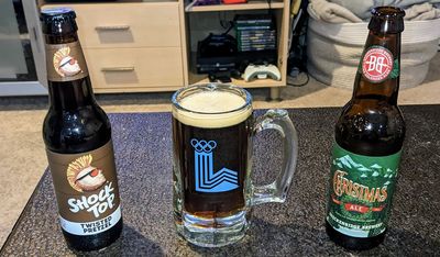 Breckenridge’s Christmas Ale doesn’t taste very festive, just malty and pretty dang drinkable