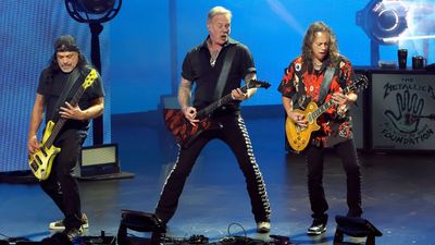 “Well, yesterday was nuts”: Metallica pull out all the stops for All Within My Hands charity gig – bringing out oddball Danelectros, Pearl Jam’s Jeff Ament and rareties