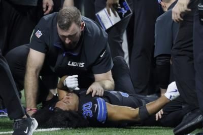 Detroit Lions Suffer Injuries To Key Players In Loss