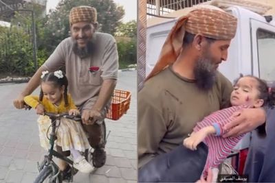 Gaza Grandfather Killed in Israeli Strike One Year After Going Viral with Video Mourning Granddaughter Who Also Died in Bombing