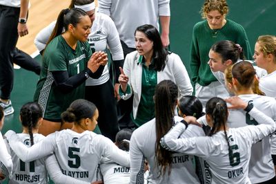 Michigan State set to part ways with volleyball coach Leah Johnson