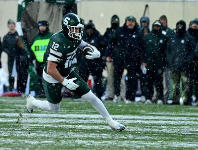 Michigan State football tight end confirms return for 2025 season