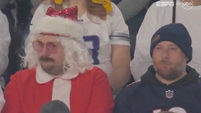 Joe Buck Roasted a Bears Fan Dressed Like a Mike Ditka Santa Claus on ‘MNF'