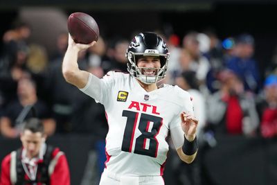 Kirk Cousins finds Drake London to give Falcons lead over Raiders