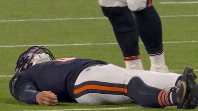 Caleb Williams's Reaction to Brutal Hit Perfectly Sums Up Bears' Lack of Protection