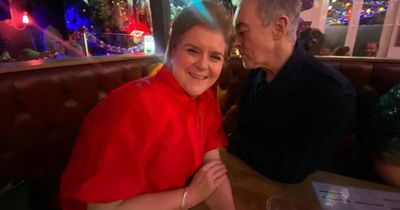 Alan Cumming and Nicola Sturgeon enjoy night out in Edinburgh after book event