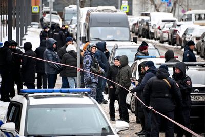 Watch live: Police swarm Moscow after Russian general killed in Ukraine-claimed attack