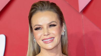 There's no denying the theme of Amanda Holden's latest look – her daring red sequin dress and matching accessories scream Christmas