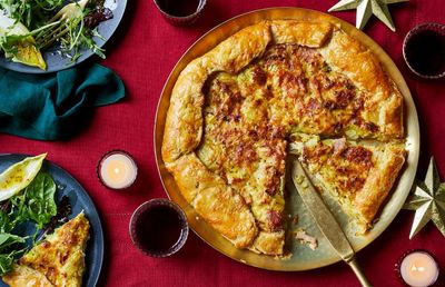 Ham, leek and gruyère tart – recipe