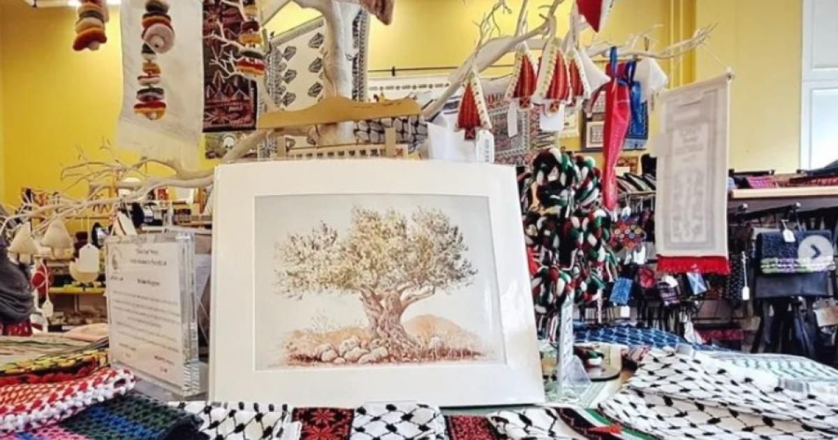 Inside the Edinburgh shop supporting Palestinian…