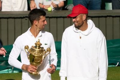 Novak Djokovic & Nick Kyrgios Team Up At Brisbane International