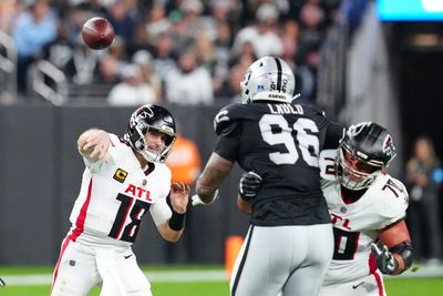 The Falcons laid bare their 2024 ceiling, even in a win over the Raiders