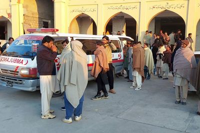 Pakistani air ambulance delivers medicines to violence-hit district as roads remain closed