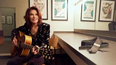 “I just loved mushrooms. My dad thought it was hysterical, so he had the freaking guitar made with a mushroom on it”: Rosanne Cash on learning the ‘Carter scratch’ technique, her most valued guitar gear –and recreating Johnny Cash’s iconic SJ-200