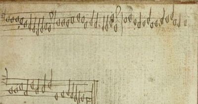 Fragment of 'lost' music found in pages of Scotland’s first full-length printed book