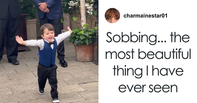 2YO Suddenly Realizes His Mom Is The Bride—His “Heart-Melting” Reaction Is Winning The Internet