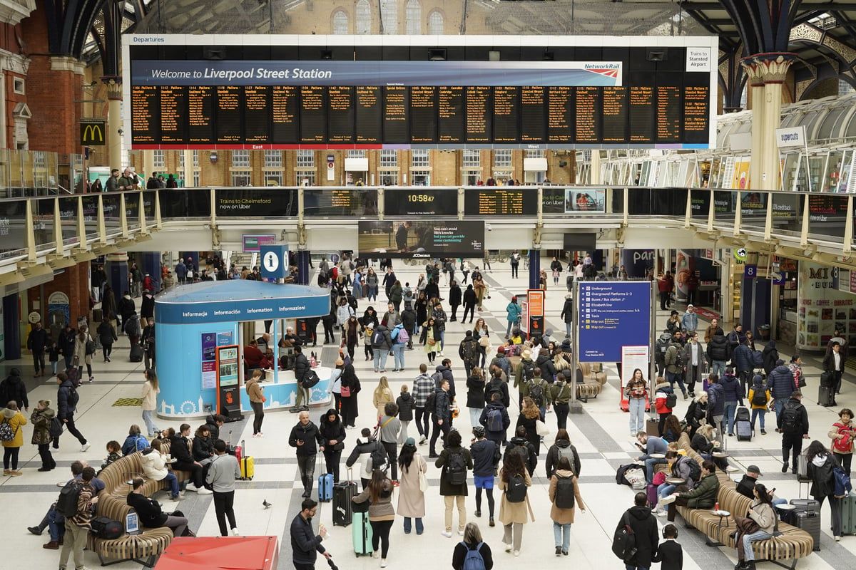Liverpool Street station &lsquo;evacuated&rsquo; and trains halted&hellip;