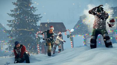 In survival game Rust, Santa Claus doesn't care if you've been good or bad or really, really bad, he still has gifts for you