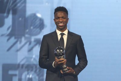 Real Madrid’s Vinicius Junior and Barcelona’s Bonmati win FIFA Best awards