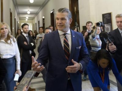 Pete Hegseth Meets With Senator-Elect John Curtis