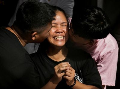 ‘A living hero’: Philippines welcomes back death row survivor Mary Jane Veloso